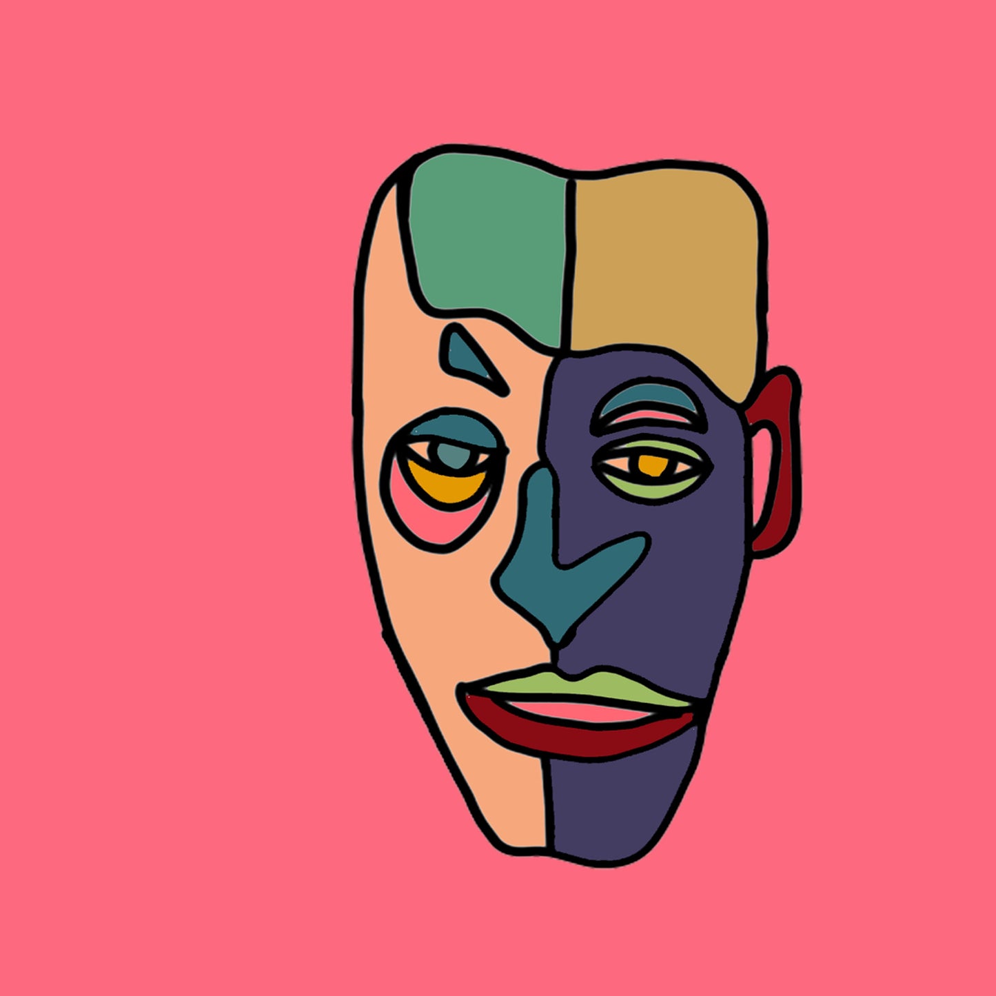 Shani Krebs Print | Face Howzit - Watermelon