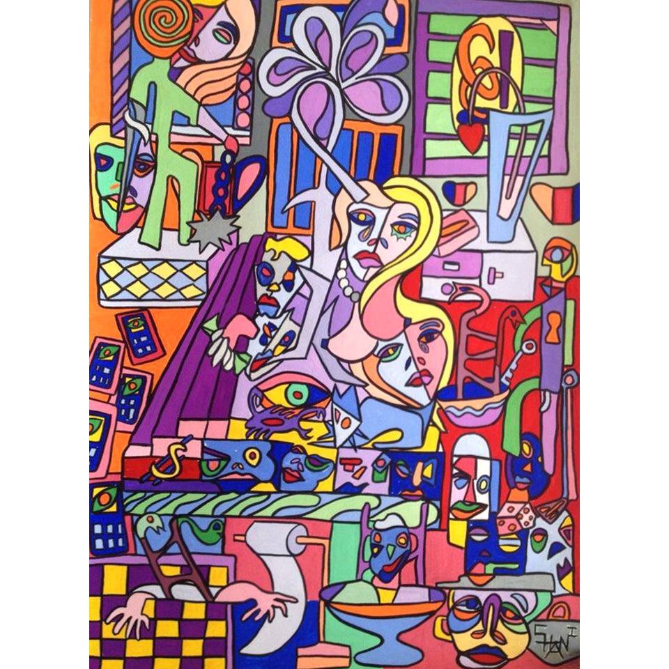 Shani Krebs Original Art | Bedroom Series