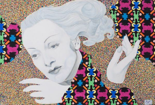 Shani Krebs Original Art | Marlene Dietrich