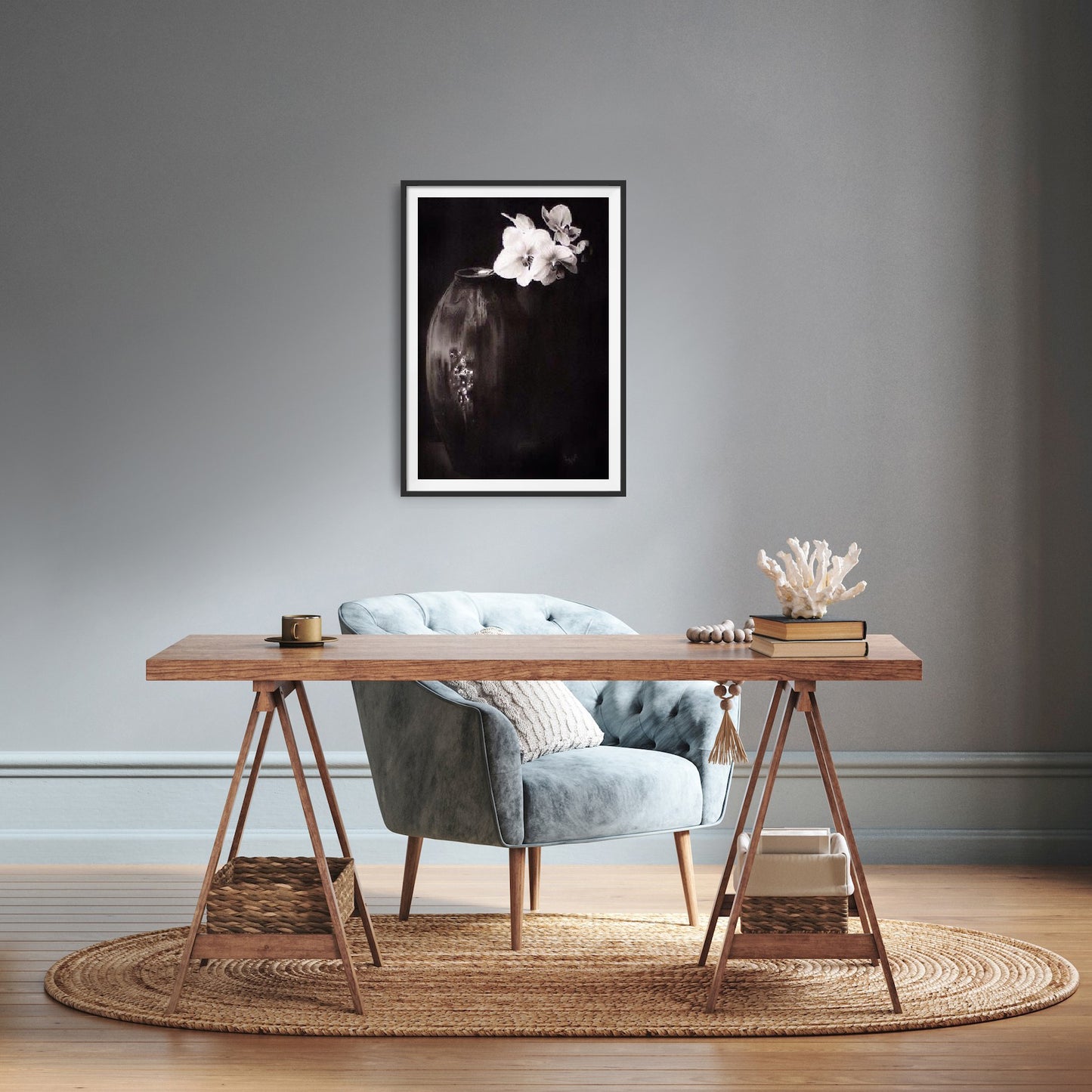 Shani Krebs Original Art | Black Orchid Cry
