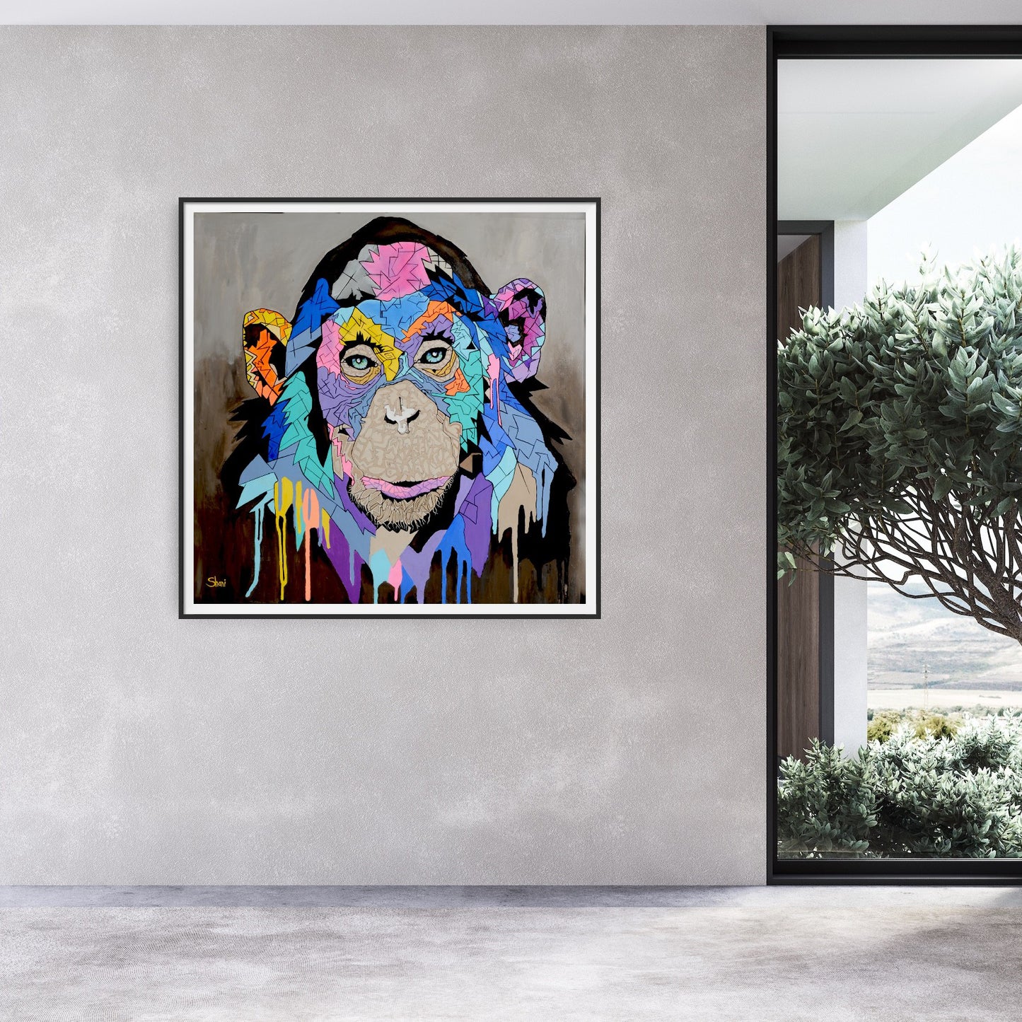 Shani Krebs Print | Munky - Smokey