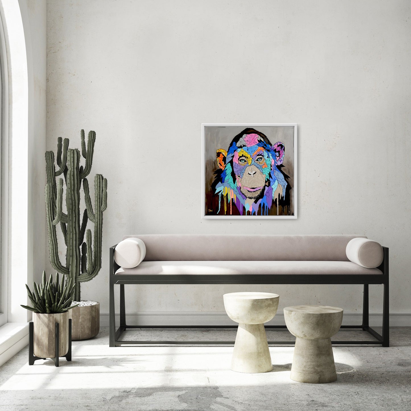 Shani Krebs Print | Munky - Smokey