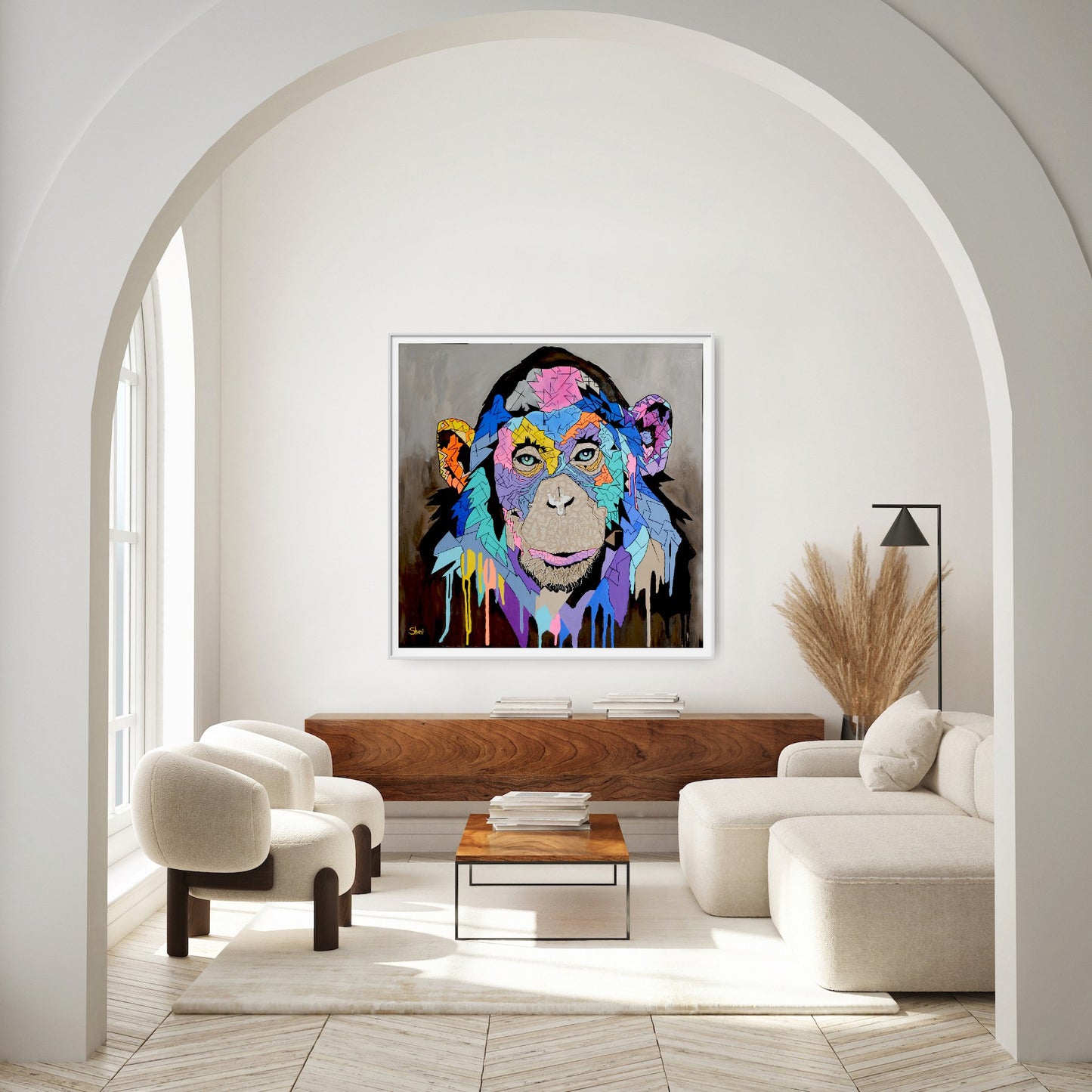 Shani Krebs Print | Munky - Smokey