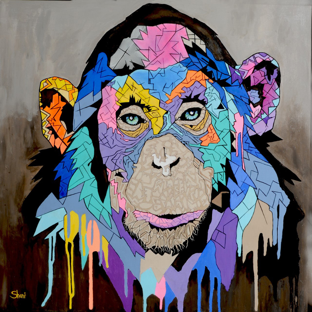 Shani Krebs Print | Munky - Smokey
