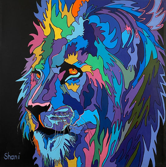Shani Krebs Print | Lion