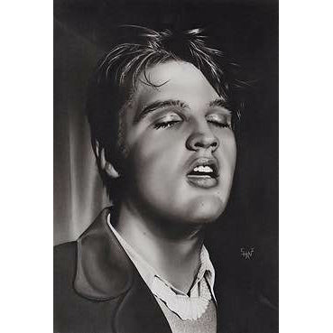 Shani Krebs Original Art | Portrait of Elvis Presley